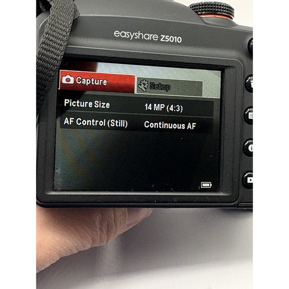 Kodak EasyShare Z5010 14 MP  21X Optical Zoom Digital Camera Tested Works - Picture 3 of 11